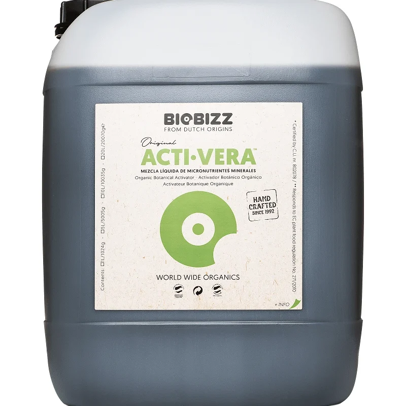 Flasche mit organischem Aktivator