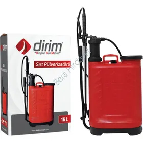 Roter Sprühgerät mit 16 Litern