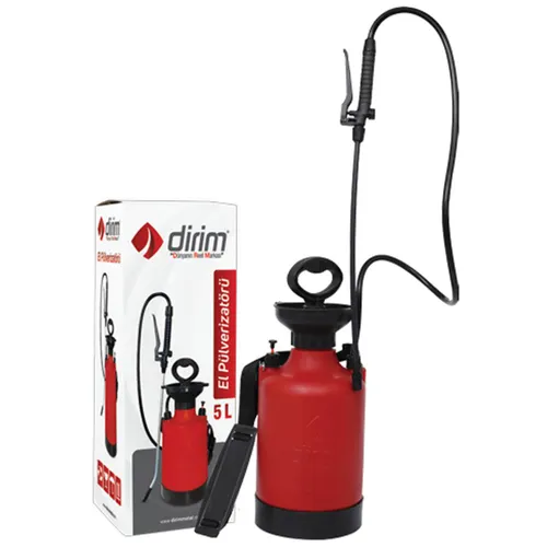 Drucksprüher 5L 2 Roter Sprühgerät mit Verpackung