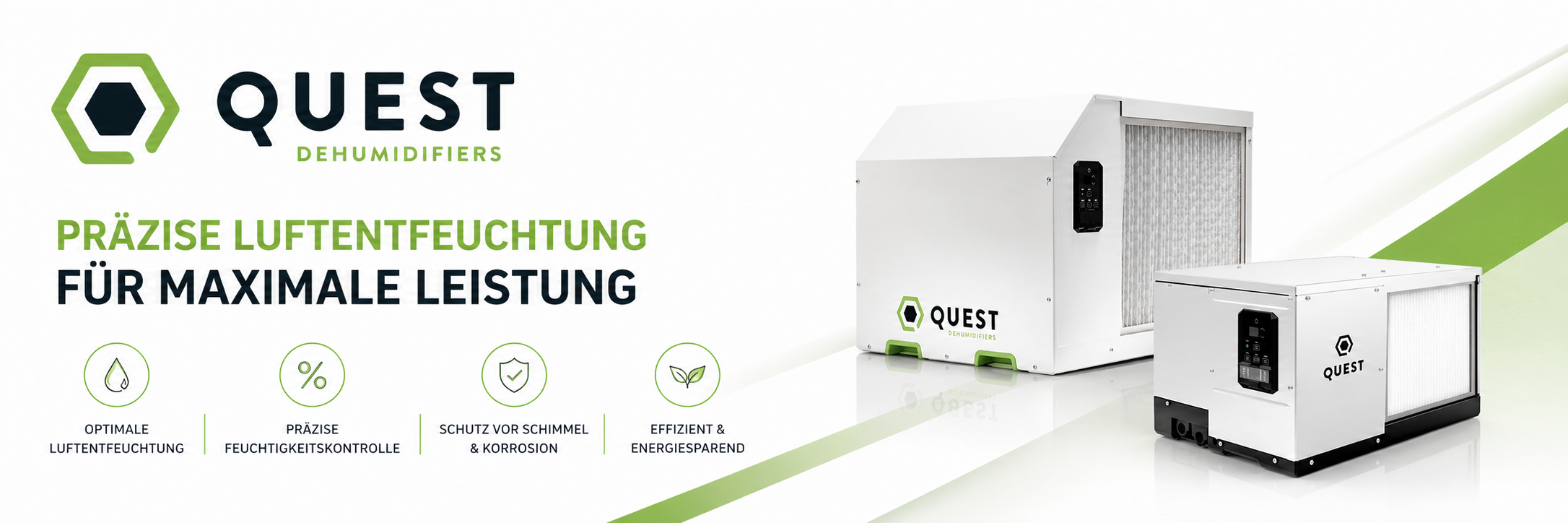 Quest Luftentfeuchter – Präzise Luftentfeuchtung für Growräume – GrowDealz.de