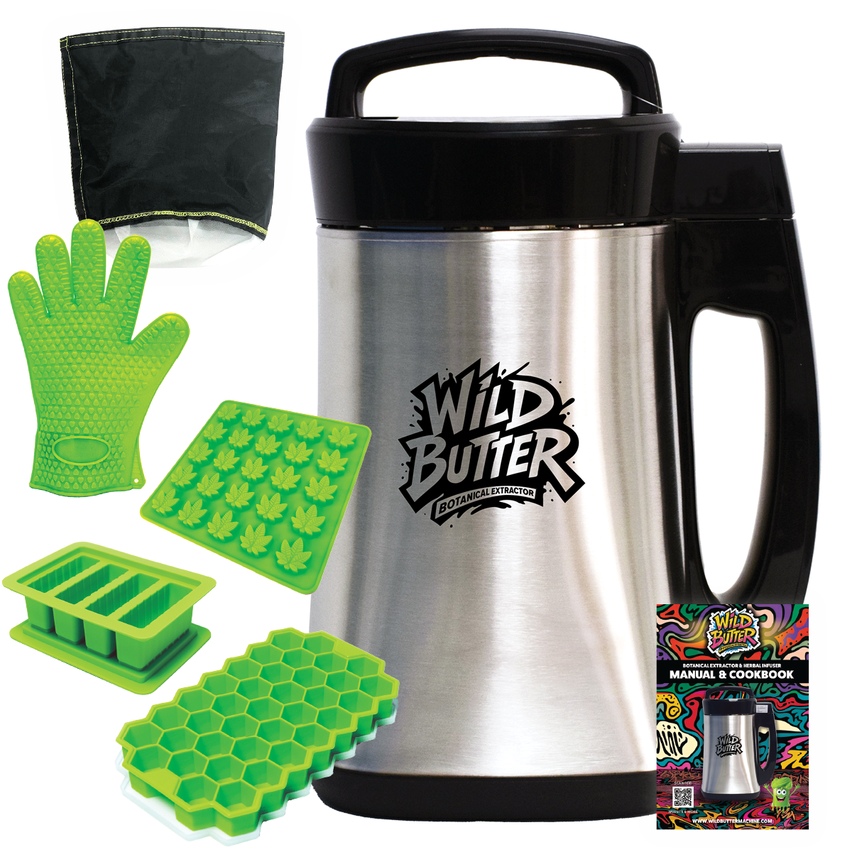 Wild Butter Herbal Infuser & Botanical Extractor 2 Wild Butter Herbal Infuser & Botanical Extractor